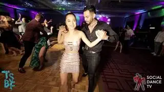 Jay Gonsalez & Romi Azambuya - Bachata social dancing | Tampa Salsa & Bachata Festival 2019