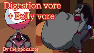 Pokemon Belly VORE and Digestion vore by the hookaloof #[V- ANIM 3]