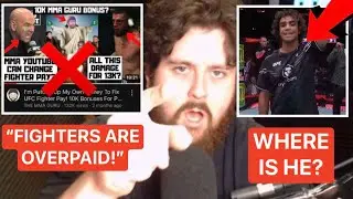THE MMA GURU EXPLAINS WHY UFC FIGHTERS ARE OVERPAID & CANCELS HIS FIGHTER PAY BONUS PLAN?
