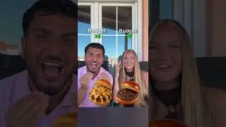 Who has the better burger?🤔🍔 