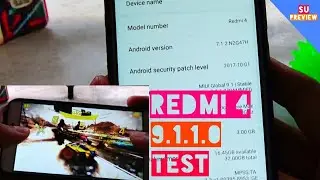 MIUI 9.1.1.0 GLOBAL STABLE PERFORMANCE TEST ON REDMI 4 || AND BENCHMARK