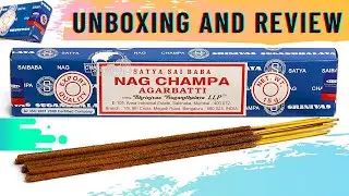 Satya Sai Baba Original Nag Champa Incense Sticks | SuperDuper UnBoxing