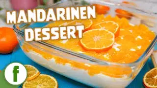 Mandarinen Tiramisu Dessert mit Joghurt und Mascarpone | Fruchtig und Lecker