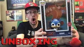 Sonic The Hedgehog 2 Game Cover Funko Pop Unboxing