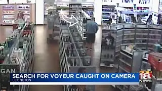 Search For Voyeur Caught On Camera