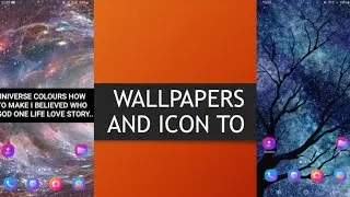 How to changer Wallpapers and Icons for free in Samsung Galaxy A10s ...