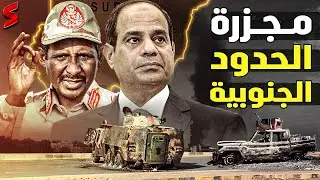 اختراق حدود مصر | طيران مجهول يصفي قوات حميدتي التي اقتربت من الحدود المصرية اكثر من الازم