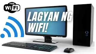 How to Connect Desktop Computer to WiFi / Paano Maglagay ng Wifi sa Desktop Computer / PC