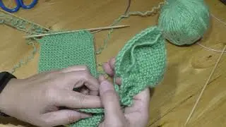 Красивая повязка для девочки.Спицами