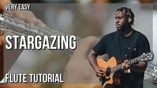 SUPER EASY: How to play Stargazing  by Myles Smith on Flute (Tutorial)