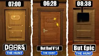 DOORS THE HUNT Vs Doors But Bad V1.4 THE HUNT Vs  Doors But With No Context THE HUNT (4K RTX ON)