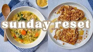 What I Eat in a Day with Recipes! Meal Prep + Reset for a New Week ☀️