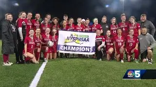 Beekmantown high school girls' soccer wins second straight sectional championship