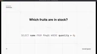 Intro to Backend Development Lecture/Demo 2   Databases