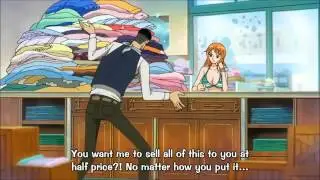 Nami's Crazy Shopping Skills