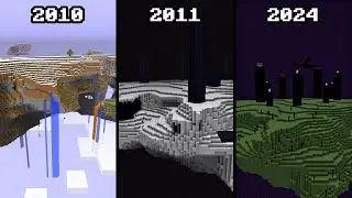 Evolution of the End Dimension of Minecraft