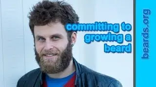 beard story, Nate: committing to growing a beard