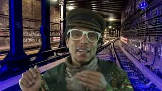 Graffiti Story . My first Berlin Subway with ICE