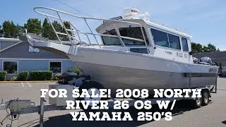 2008 North River 26 OS w/ Yamaha 250's Walk around.  (SOLD) [Breen Marine] $133,000