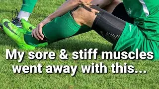 EASY Foam Rolling For Soccer Players (this fixed my sore & stiff muscles)