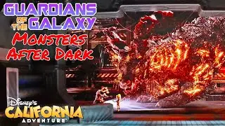 Guardians of the Galaxy: Monsters After Dark On Ride | Disney California adventure (Aug 2024) [4K]