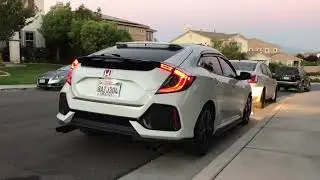 Muffler Delete - 2018 Honda Civic Hatchback