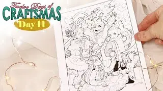 Holiday Drawing – Day 11 – Twelve Days of Craftsmas
