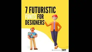 7 Futuristic font for Designers#viral #shortvideo #youtube #funny #fullstackdeveloper #codewithharry