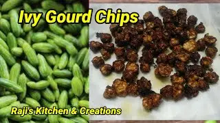 Ivy Gourd Chips Recipe/Thondekai Chips/Dondakai Chips