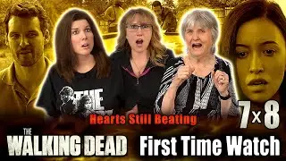 The Walking Dead 7x8 REACTION!! Hearts Still Beating