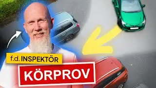 Parkering På Uppkörning: Köra Fram i Parkeringsruta