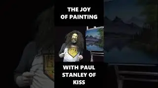 The Joy of Painting w/ Paul Stanley of KISS...Bob Ross Spoof