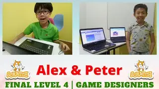 Alex & Peter | Final Level 4 | Scratch | Game Designers