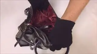 Сумка из кожи под рептилию  1196 2 Black