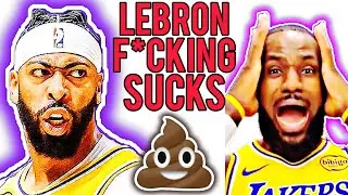 🟣🟡LeBron James F*CKING FELL OFF‼️🤯💩 Anthony Davis is BETTER‼️👀
