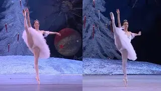 Bolshoi's Sugar Plum Fairies (Split Screen): Nikulina - Kaptsova