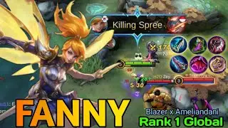 FANNY Best Build - Top 1 Global Fanny by Blazer x Ameliandani- MLBB