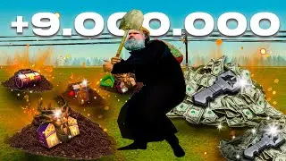 24 ЧАСА РАБОТАЛ на МЕТАЛЛОИСКАТЕЛЕ / КЕЙСЫ и КЛЮЧИ РАДМИР РП / RADMIR RP