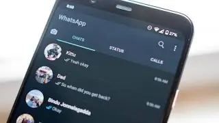 Enable Dark Mode On WhatsApp in Android 📲 | WhatsApp Dark Mode Feature Android 2020