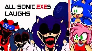 Sonic & Amy React To ALL SONIC.EXE LAUGHS!