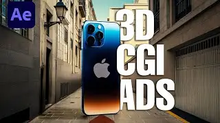 Make Viral 3D CGI Ads – Advanced After Effects Tutorial (No Plugins)