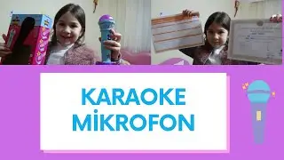 A101 'den   oyuncak karaoke  mikrofon aldık  - Nehir'in karne hediyesi - eğlenceli çocuk videosu