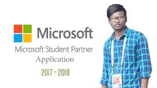 Microsoft Student Partner Application 2017-2018 || Ykuntam Vamsi Krishna