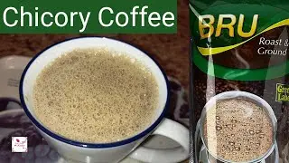 Chicory Coffee | BRU Green Chicory Coffee at Home | YouTube Shorts | 