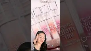 Swatching the new shades for the CLIO crystal glam tints 🫢 #kbeauty  #liptint #shorts #크리오 #틴트