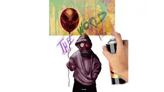 THE WORLD IS TOXIC WALL ART