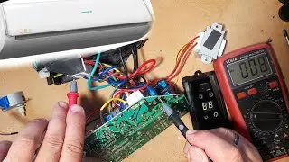 Air conditioner. Board repair. COMPRESSOR WON'T START.
