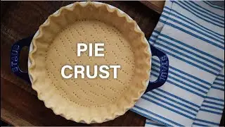 Pie Crust Recipe | How to make a Pie Crust | Easy Homemade Pie Crust Recipe