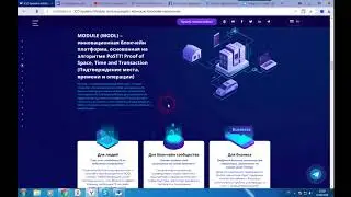 MODULE - криптоэкономическая экосистема, основанная на децентрализованной сети хранения данных
