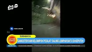 Gangster dan Kelompok Pesilat Saling Lempar Batu di Keputih